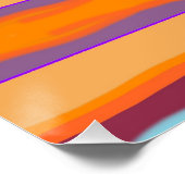 Oscillatie Kunst Poster (Hoek)