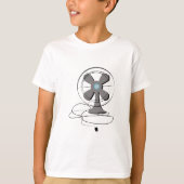 Oscillerende ventilator t-shirt (Voorkant)
