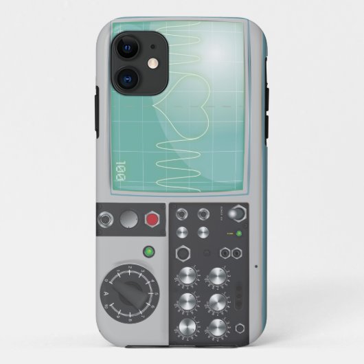 Oscilloscoop Liefde Case-Mate iPhone Case (Achterkant)