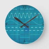 oscilloscoop ronde klok (Voorkant)