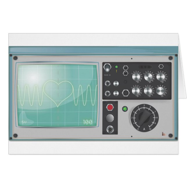 oscilloscope Love (Voorkant Horizontaal)