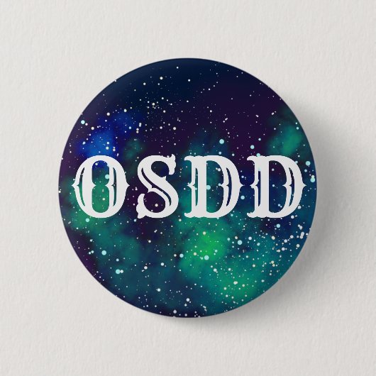 OSDD Galaxy Identity Ronde Button 5,7 Cm (Voorkant)
