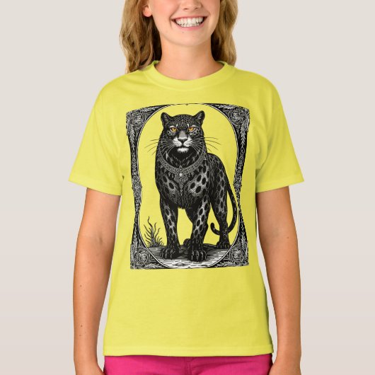 Ose Ars Goetia Demon Luipaard T-shirt (Voorkant)