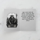 Ose Gotische Occulte Luipaard Kaart (Binnen)