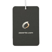 osearts.com zwarte achtergrond luchtverfrisser (Voorkant)