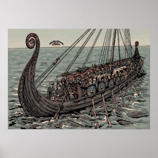 Oseberg Poster (Voorkant)