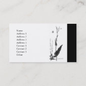 Oseille des Prés Visitekaartje (Achterkant)