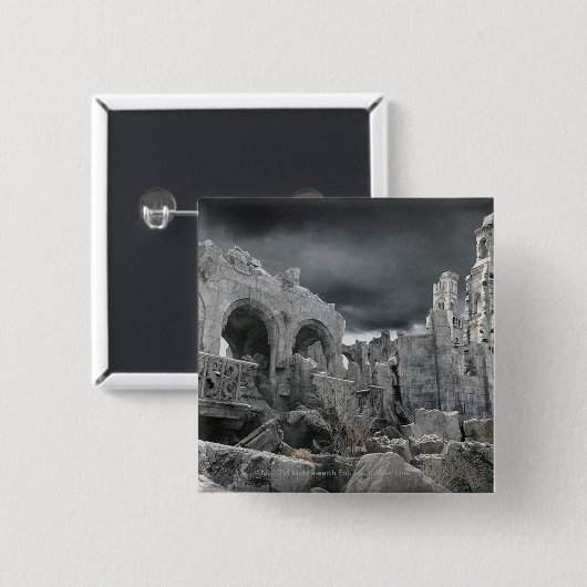 Osgiliath Vierkante Button 5,1 Cm (Voorkant /achterkant)