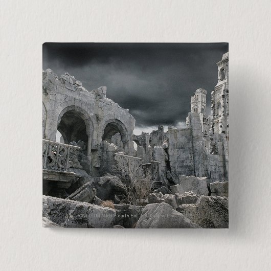Osgiliath Vierkante Button 5,1 Cm (Voorkant)