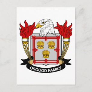 Osgood Family Crest Briefkaart