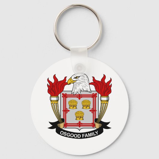 Osgood Family Crest Sleutelhanger (Voorkant)