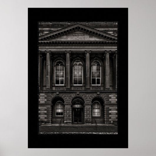 Osgoode Hall 2 met de grens Poster (Voorkant)