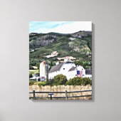 Osguthorpe Barn in Park City, Utah Canvas Afdruk (Voorkant)