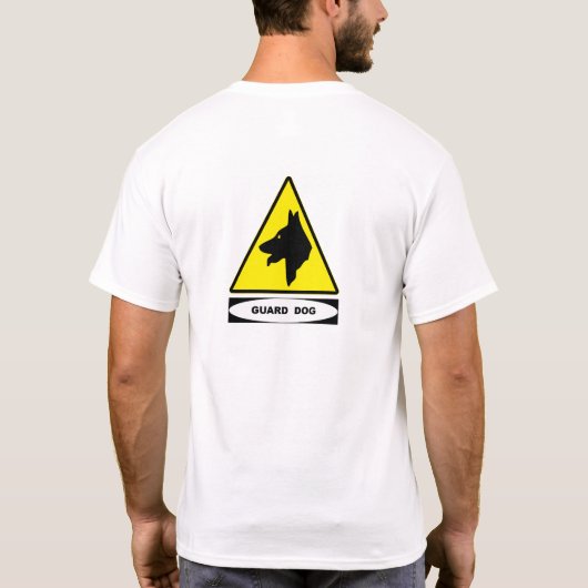 OSHA Guard Dog (backdesign) T-shirt (Achterkant)