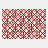 Osha Pictogrammen hagedis Inpakpapier Vel (Voorkant 3)