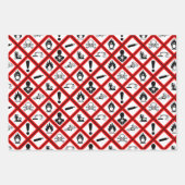 Osha Pictogrammen hagedis Inpakpapier Vel (Voorkant 2)