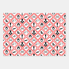 Osha Pictogrammen hagedis Inpakpapier Vel