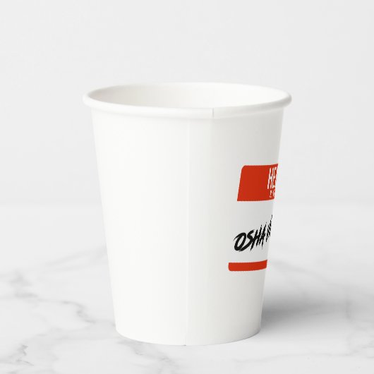 OSHA-schending Papieren Bekers (Rechts)