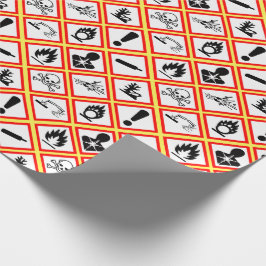 Osha Waarschuwingen Cadeaupapier