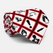 Osha Waarschuwingen Stropdas (Opgerold)