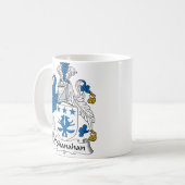 O'Shanahan Family Crest Koffiemok (Voorkant links)