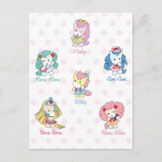 Osharena Pony Kawaii Friends Briefkaart