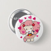 Osharena Pony Kawaii Love Button (Voorkant /achterkant)