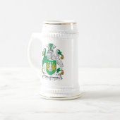 O'Shaughnessy Family Crest Bierpul (Voorkant links)