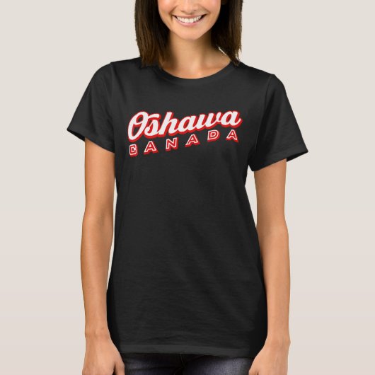 Oshawa Canada T-shirt (Voorkant)