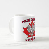 Oshawa Pools Canadees blad Koffiemok (Voorkant links)
