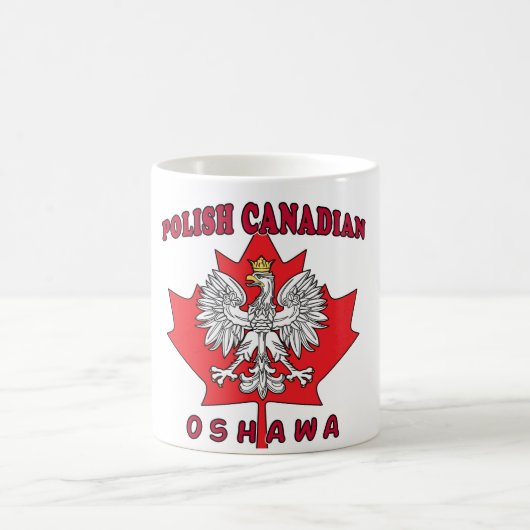 Oshawa Pools Canadees blad Koffiemok (Center)