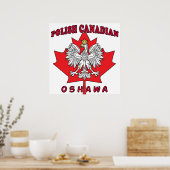Oshawa Pools-Canadese Esdoorn Poster (Keuken)