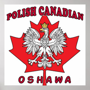 Oshawa Pools-Canadese Esdoorn Poster