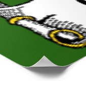 O'Shea Coat of Arms Irish Flag Print (Hoek)