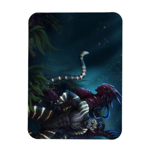 Oshen en Zar magnet Magneet (Verticaal)