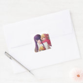 oshi no ko vierkante sticker (Envelop)