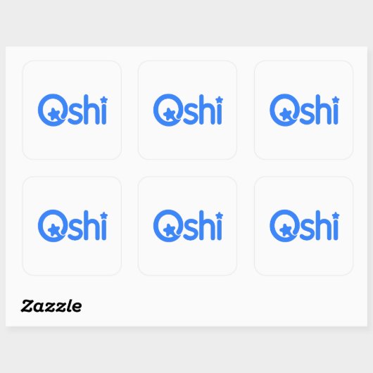 Oshi Sticker (Vel)