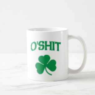 O'Shit Irsh Shamrock Koffiemok