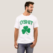 O'Shit Irsh Shamrock T-shirt (Voorkant volledig)