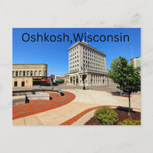 Oshkosh, Briefkaart van Wisconsin