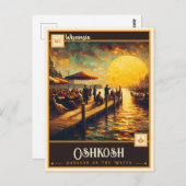 Oshkosh, Wisconsin |  Briefkaart (Voorkant / Achterkant)