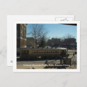 Oshkosh Wisconsin tijdens openbare aanvallen Briefkaart (Voorkant / Achterkant)