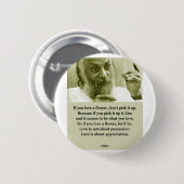Osho Ronde Button 5,7 Cm (Voorkant /achterkant)