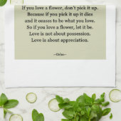 Osho Theedoek (Gevouwen)