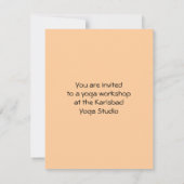 Osho Zen quote-uitnodiging Kaart (Achterkant)