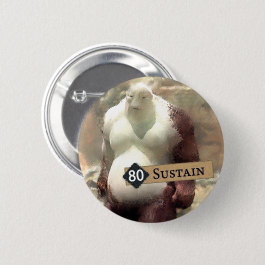 Oshoga Ronde Button 5,7 Cm (Voorkant /achterkant)