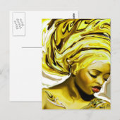 OSHUN EDE VAN LIZ LOZ BRIEFKAART (Voorkant / Achterkant)