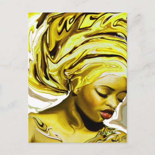 OSHUN EDE VAN LIZ LOZ BRIEFKAART (Voorkant)