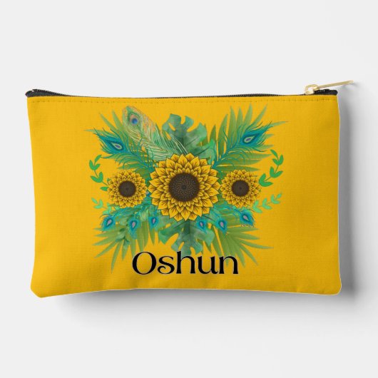 Oshun Goddess Sunflowers Etui (Achterkant)