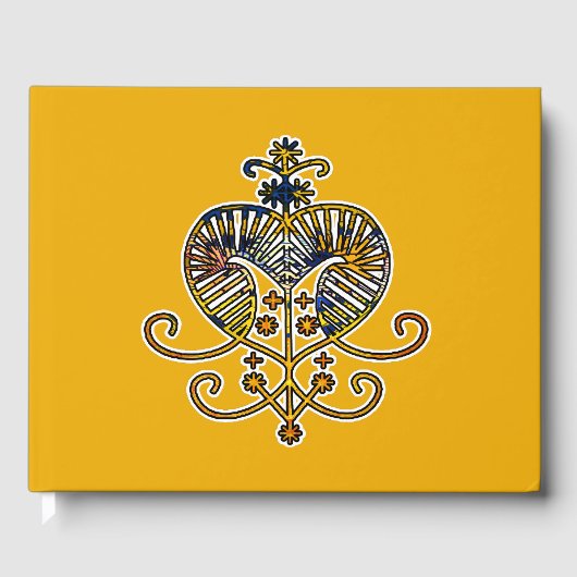 Oshun Goddess Veve Sigil Gastenboek (Voorkant)